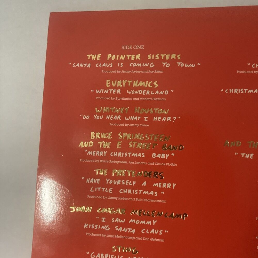 A VERY SPECIAL CHRISTMAS 87 33 rpm 12" vinyl record Special Olympics Production - Picture 5 of 12